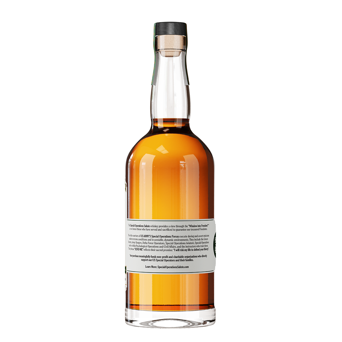 Special Operations Salute™ Whiskey - Army SOF Edition (Bottle Only)