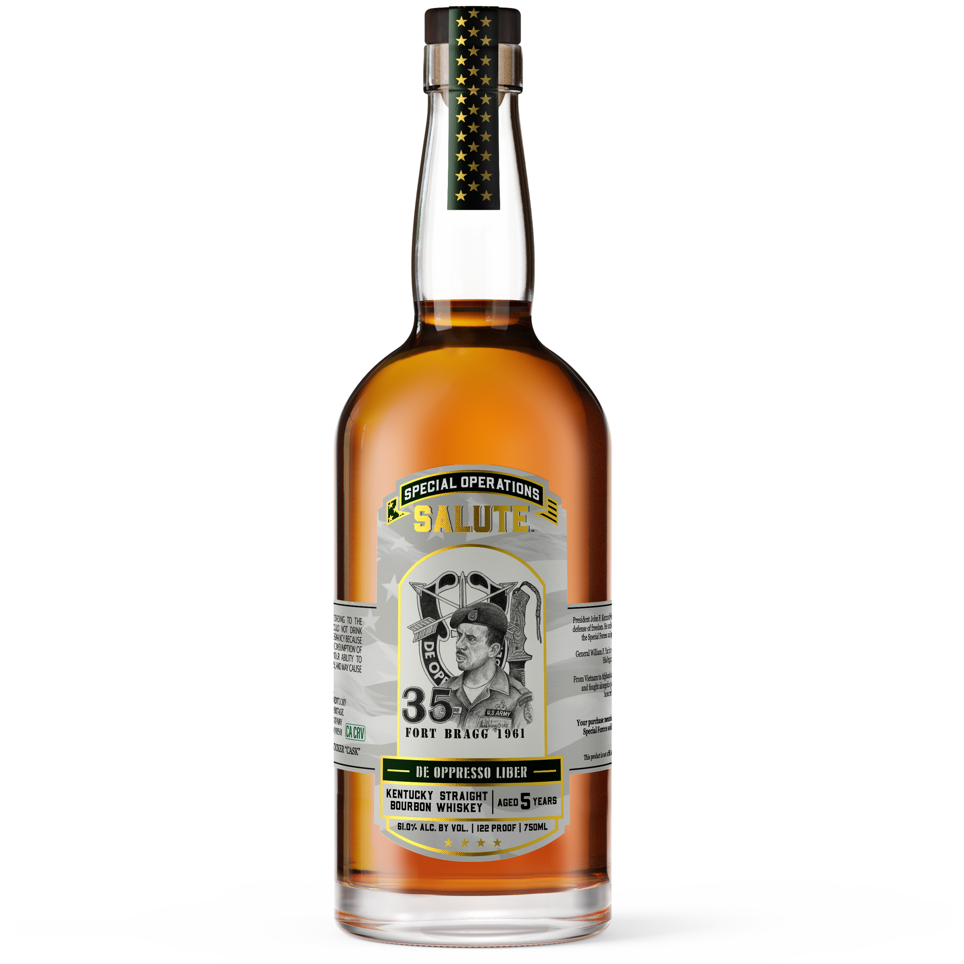  SALUTEウイスキー Special Operations Salute™ Whiskey - De Oppresso Liber Edition