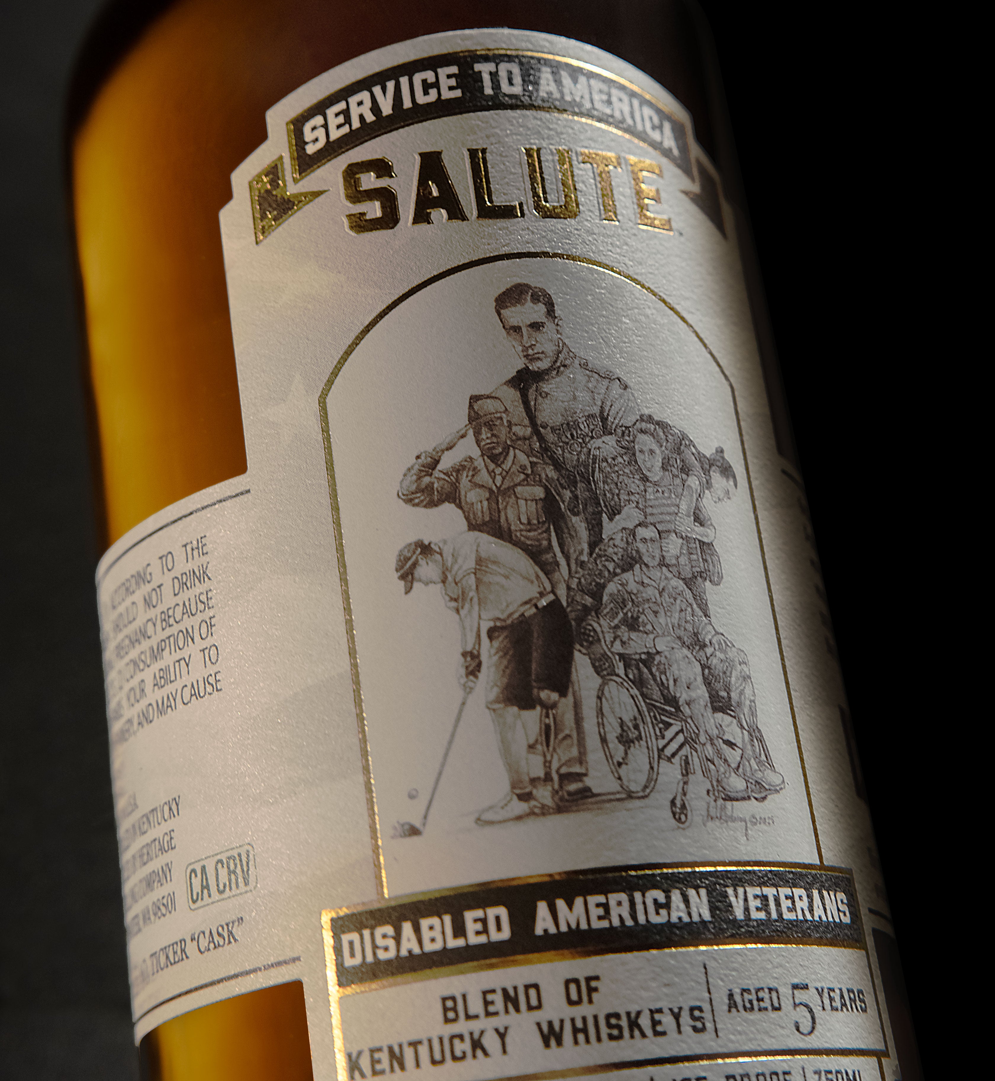 【未開封】SPECIAL OPERATIONS SALUTE ウイスキー Special Operations Salute™ Whiskey - Army SOF Edition (With Tube