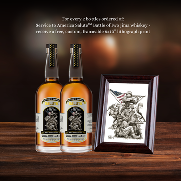 ウイスキー  SALUTE Service to America Salute™ Whiskey - Battle of Iwo Jima – Special