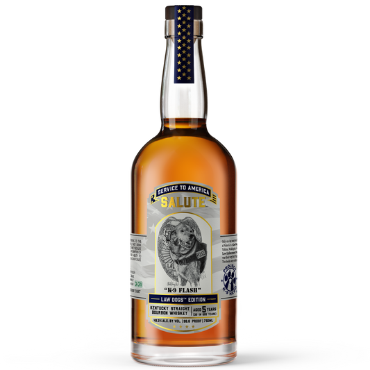 Service to America Salute™ Whiskey - Law Dogs K-9 Flash