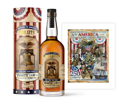 Service to America Salute™ Whiskey - USA 250th Birthday